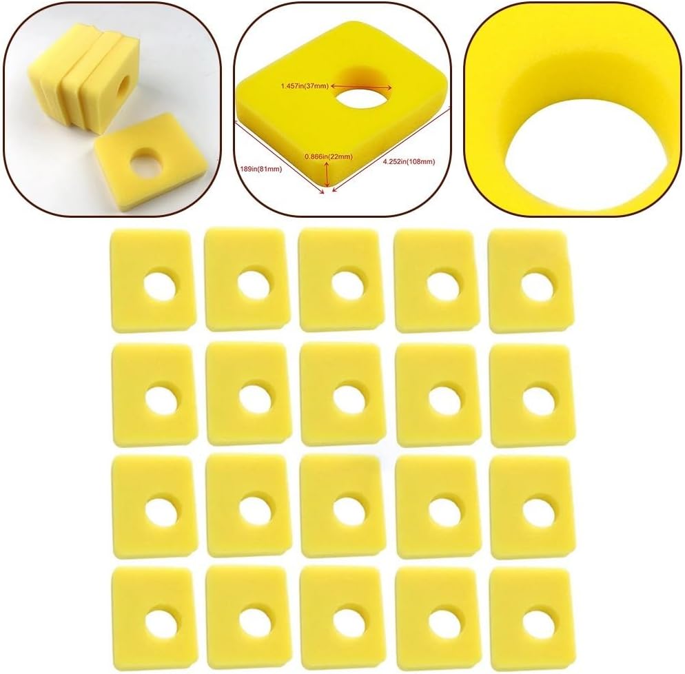 ya 26 10.21 baidi 20 Foam Air Filters for 09P702 09P602 550E550EX Series