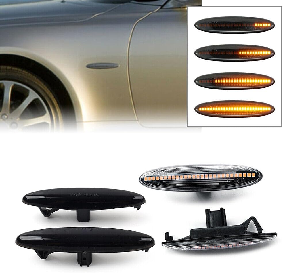 ya 4 8.8 Dynamic LED side marker turn signal lights fits for Toyota for Lexus IS250 350 SC430 E350