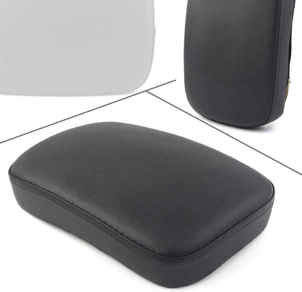 ya 4 8.8.2 Rear Pillion Passenger Pad for SEAT 6 Suction Cup for Harley Bobber Chopper Custom