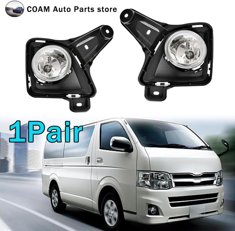 ya 7 8.24 baidi Left and right fog lights for Toyota Hiace 200 Van 2010-2013