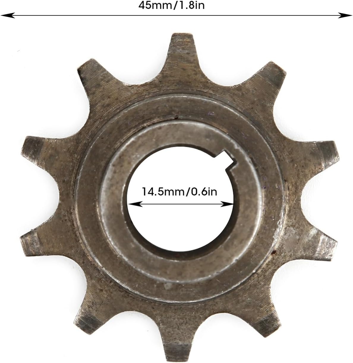 ya 4 8.8.2 Front Sprocket Cog 10T Teeth Iron Alloy For 48 80 2 Stroke Motorized