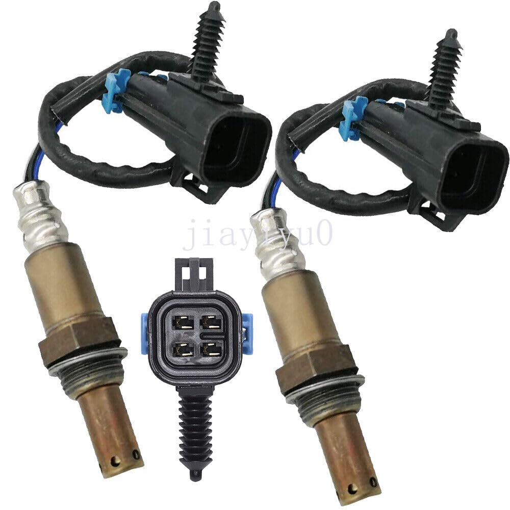 ya 4 8.8 4pcs Oxygen O2 Sensor 1&2 for 2008 2009 for Saab 9-7X for GMC Envoy 5.3L V8 Upper+Lower