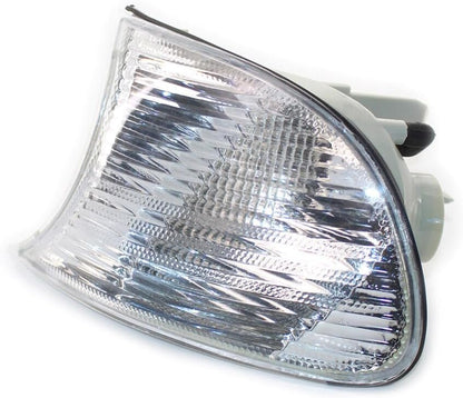 ya 7 8.24 baidi for BMW E46 330/323Ci Left Corner Light Turn Signal Light Clear Lens 63126904307