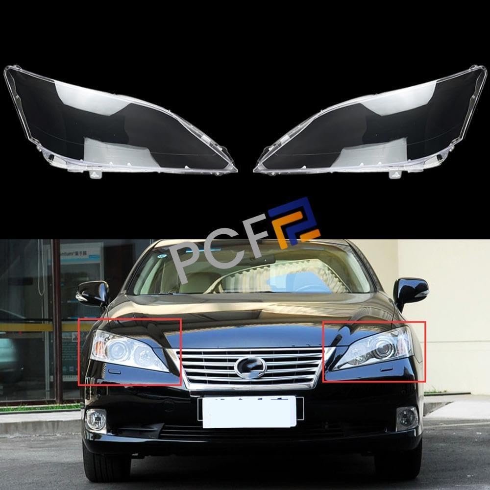ya 4 8.14 Suitable for 10-12 for Lexus ES350 ES240 transparent headlight cover transparent lens lens protective cover 2x