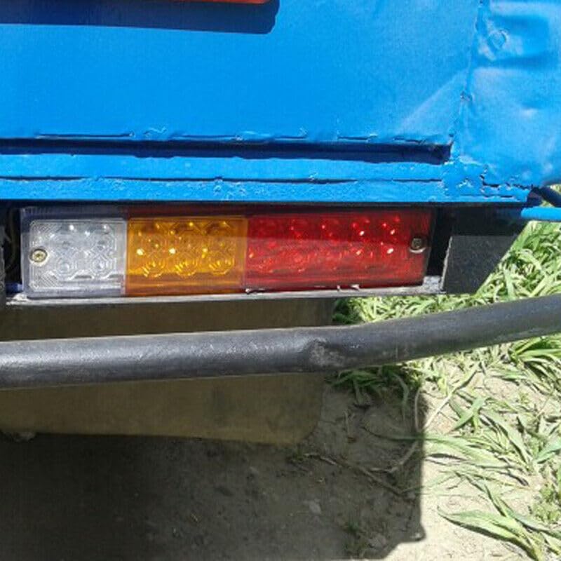 ya 4 8.8 2x 12V 20LED Car Truck Tail Light Indicator Turn Signal Reverse Brake Rear Light 