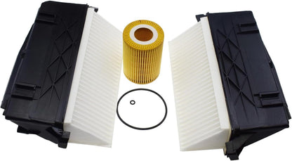 ya 10 9.16 zhengce One pair of air filter + oil filter set for GL350 ML350 S350