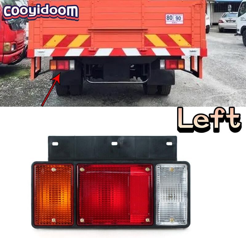 ya 4 8.10 Left DriverTail Light Brake Lamp 1987-2022 for Isuzu NPR NQR NRR FSR FRR