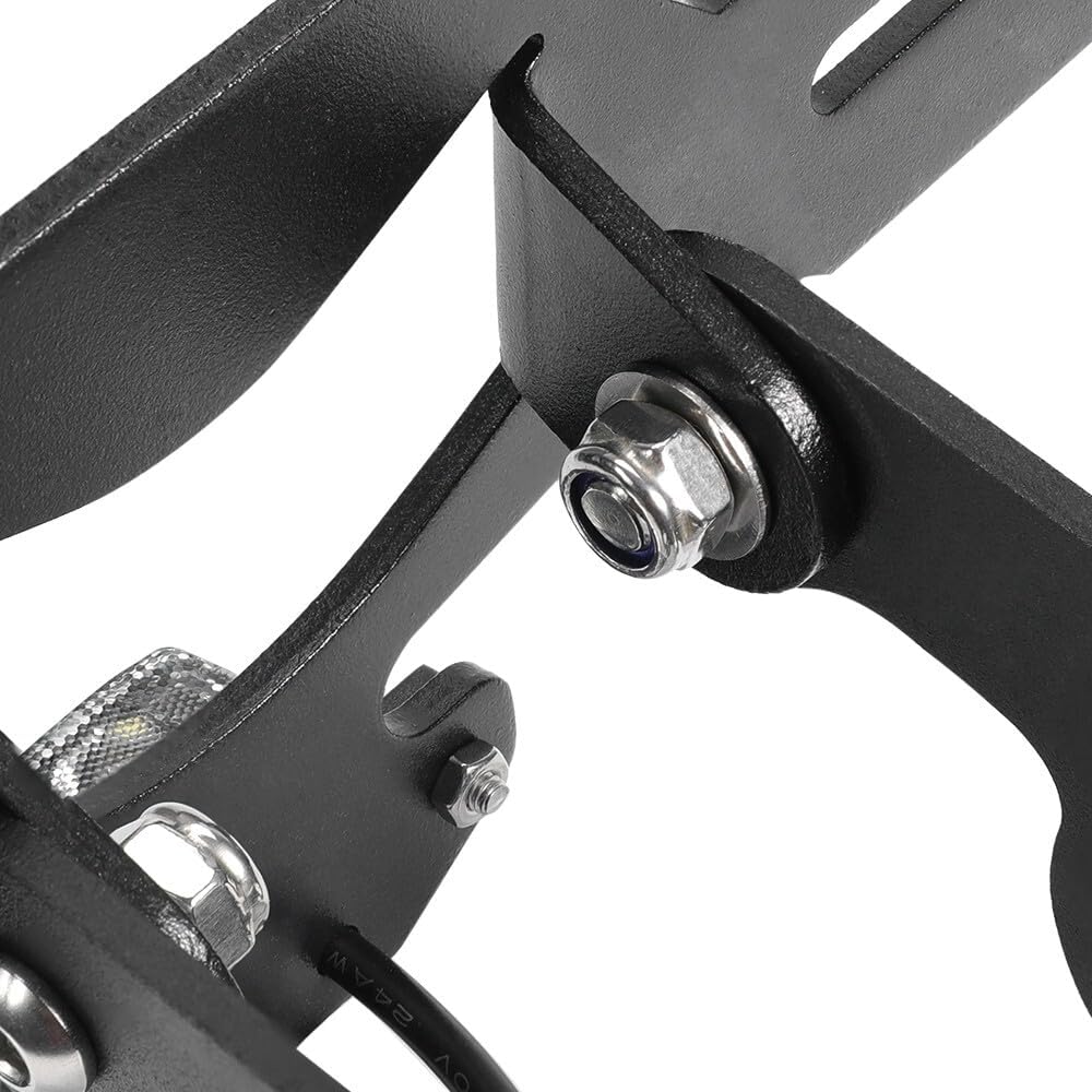 ya 13 9.15 baidi Rear Tail Tidy License Plate Holder w/LED Light for Kawasaki Z H2 SE ZR1000 2024