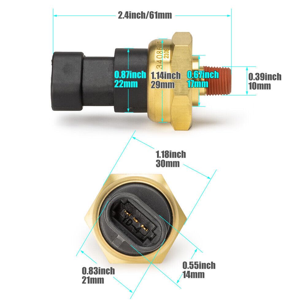 ya 2 8.15 1 Oil Pressure Sensor Suitable for L10 M11 N14 K19 ISM 3056344 3408607