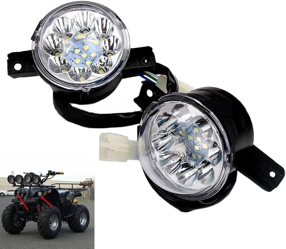 ya 6 8.14 Scooter and ATV Headlamp (for 110125cc) Sturdy Construction Design