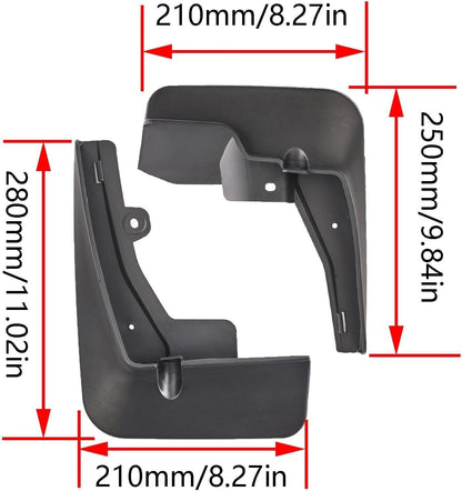 ya 28 10.13 zhengce 4X for Peugeot 2008 2019-2023 Front Rear Splash Guard Mudguard mud Flap Gu