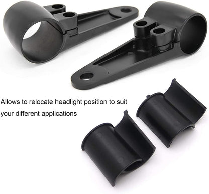 ya 4 8.24 baidi 35/39 /41 mm Universal Motorcycle Headlight Mount Bracket Fork Ear Aluminum