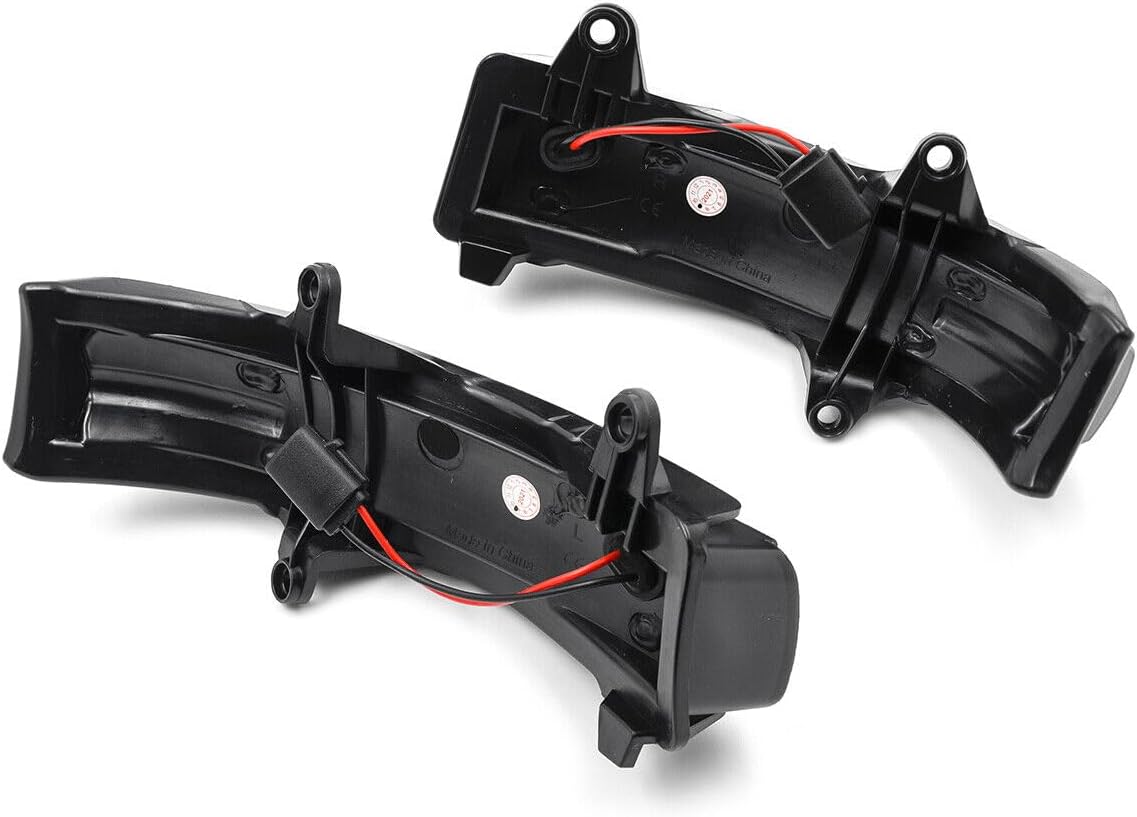 ya 7 8.24 baidi 2pcs Smoked Dynamic LED Side Mirror Signal Lights for Toyota for Land Cruiser 200 URJ200