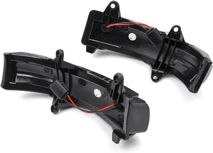 ya 7 8.24 baidi 2pcs Smoked Dynamic LED Side Mirror Signal Lights for Toyota for Land Cruiser 200 URJ200