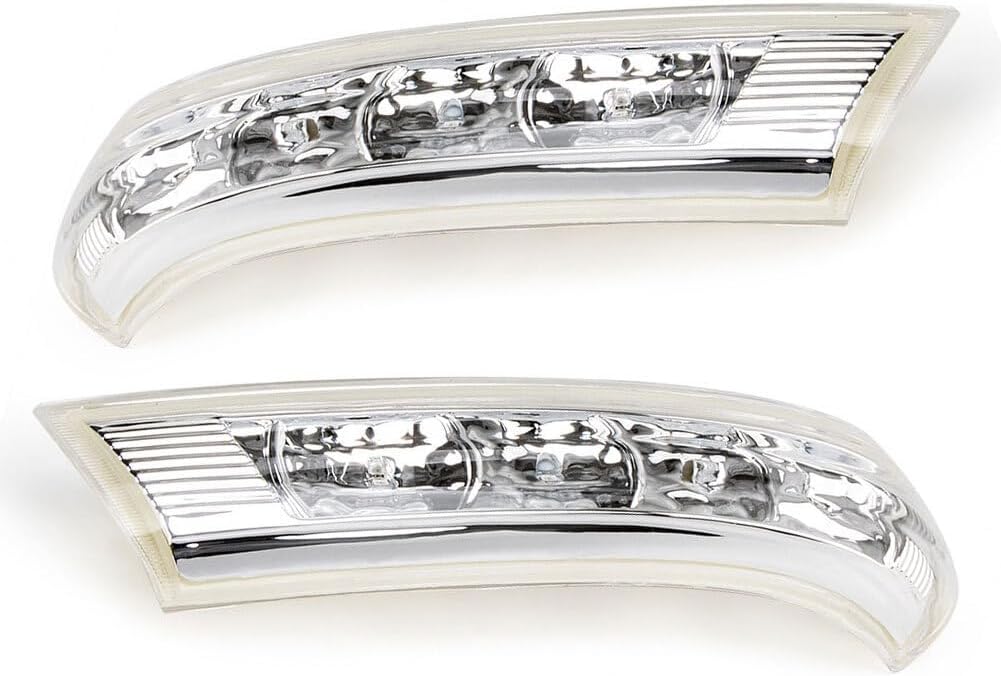 ya 10 9.16 baidi 1 Pair LED Left Right Side Mirror Turn Signal Light for Hyundai Santa Fe 2007-12