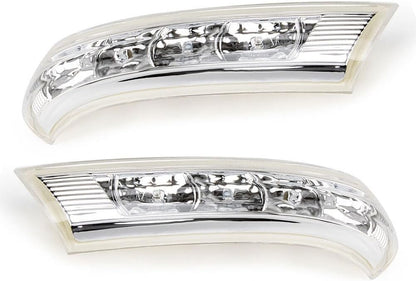 ya 10 9.16 baidi 1 Pair LED Left Right Side Mirror Turn Signal Light for Hyundai Santa Fe 2007-12