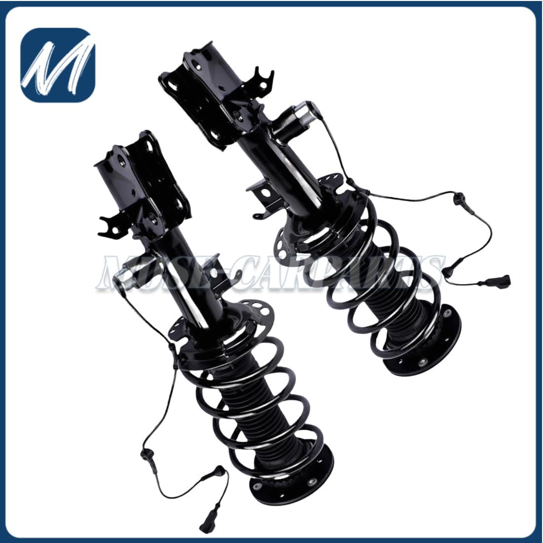 ya 12 10.8 baidi Pair Front Left Right Shock Struts Assys w/Electronic for Lincoln MKX 2016-2018