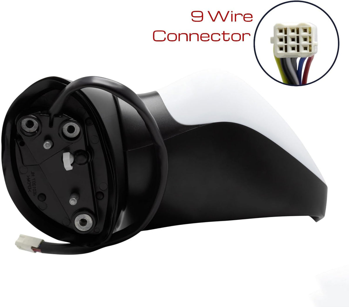 ya 11 9.14 baidi1 Pcs For 2015-2016 for Mazda CX5 Side Mirror with Signal Power Fold 9pin Left Side