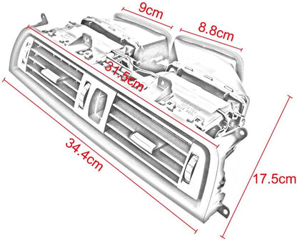 ya 4 8.14 Fresh air grille ventilation grille interior front center for BMW F10 5 Series 2010-2016