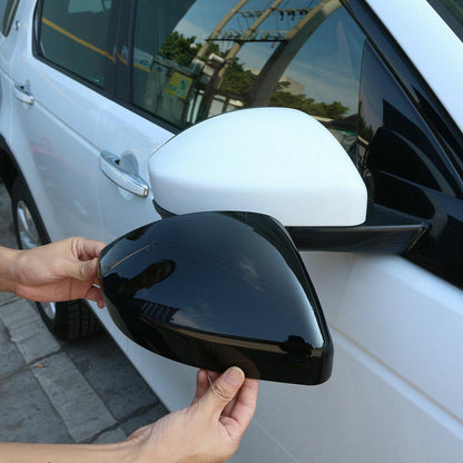 ya 11 9.14 baidiGlossy Black Side Mirror Cover Trim for Range Rover Evoque 2014-2021-