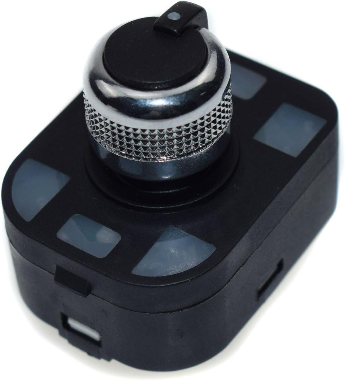 ya 14 9.20 zhengce Suitable for Audi A4 S4 B6 A6 Quattro Q7 Chrome Control Mirror Switch 4F095-1