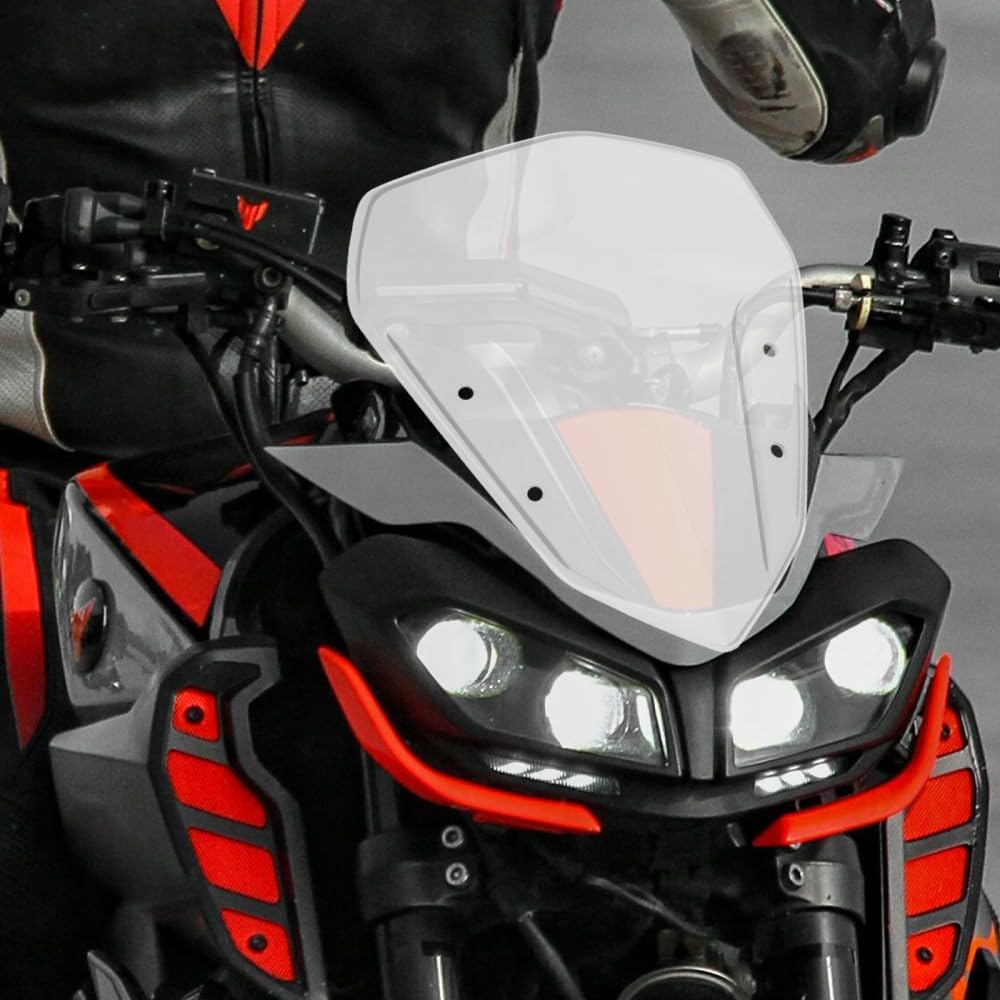 ya 2 8.15 Motorcycle Windshield Windscreen Parts and Accessories Deflector