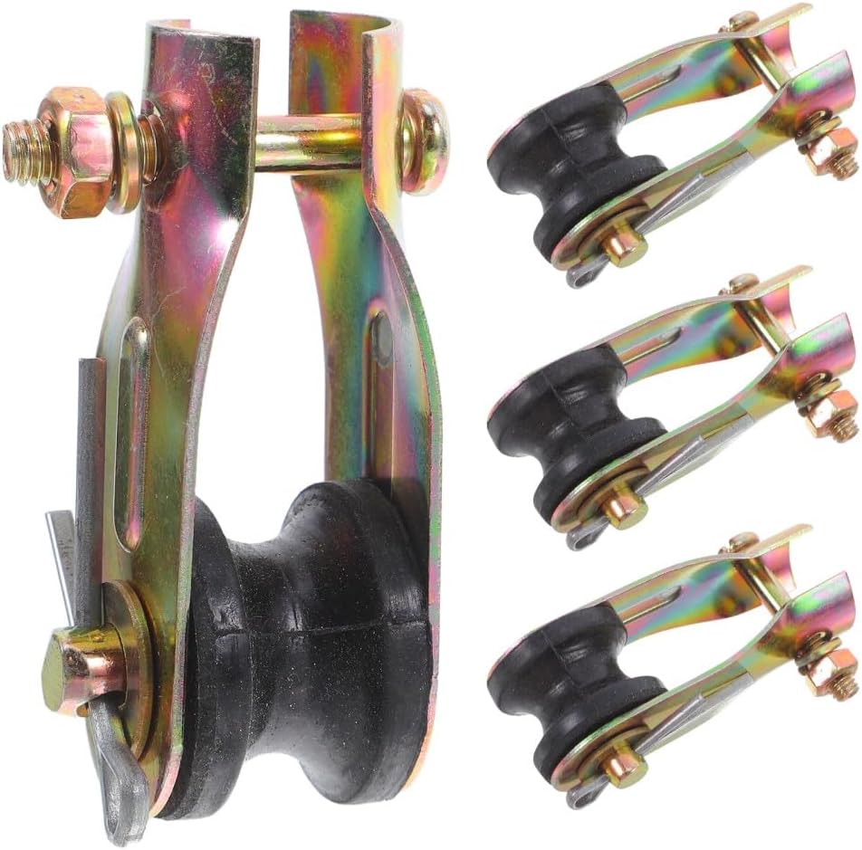 ya 4 8.14 4 Pcs Ceiling Fan Pulley Roller Replacement Parts Spare for Accessories System