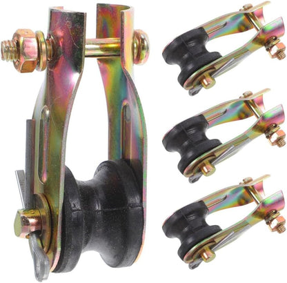 ya 4 8.14 4 Pcs Ceiling Fan Pulley Roller Replacement Parts Spare for Accessories System