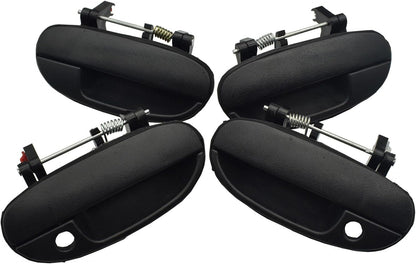 ya 4 8.8.2 4pcs Exterior Door Handle Front and Rear Left and Right kit for 99-02 Daewoo Lanos Sedan 
