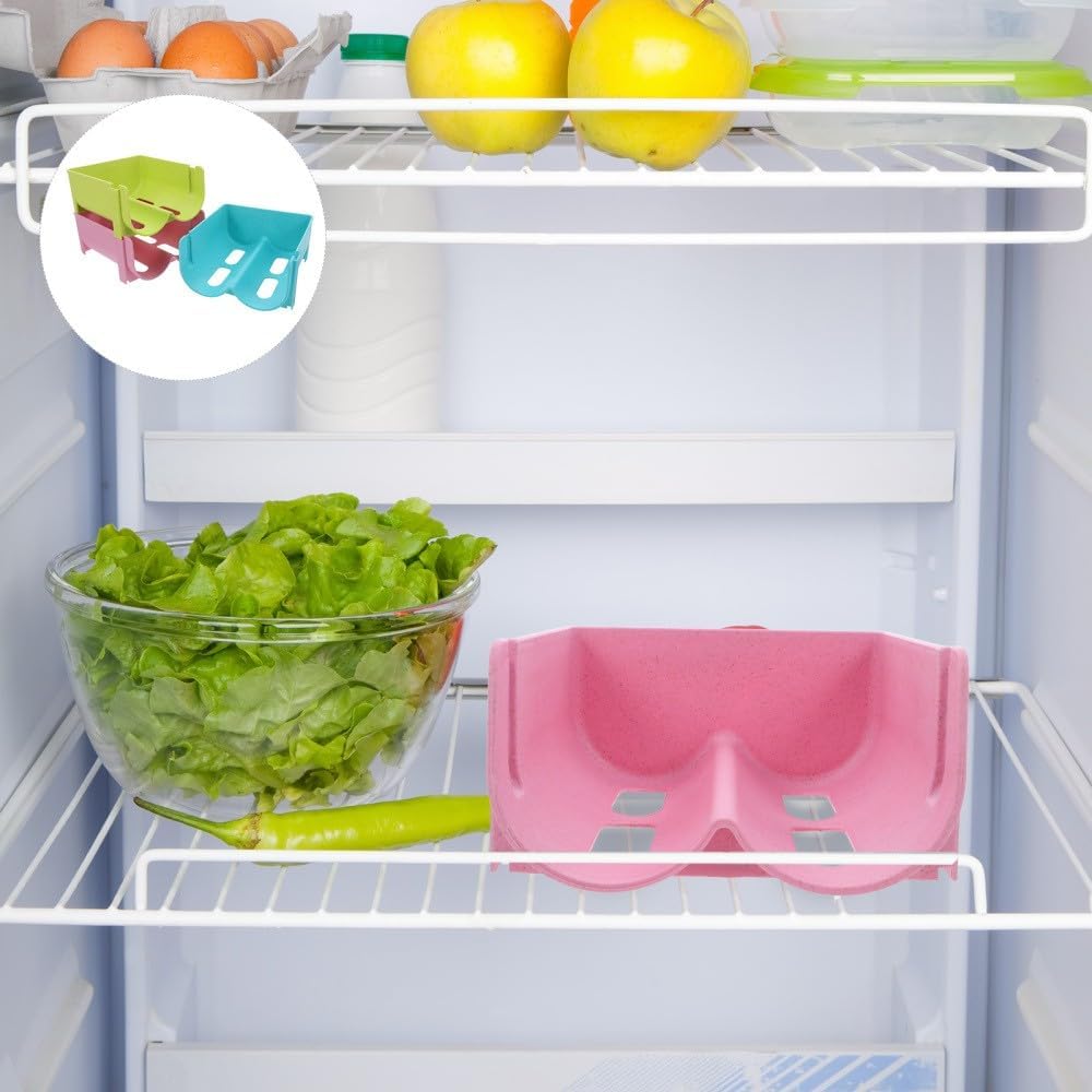 ya 26 10.21 baidi 3 Pcs Bevera Stora Box Bottle Holder for Refrigerator Frid Bins