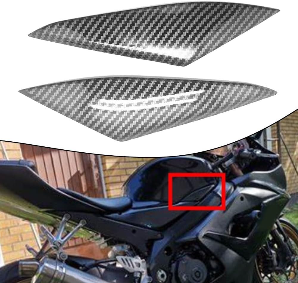 ya 13 9.15 baidi Carbon Fiber Under Gas Tank Side Cover Fairing For for for Suzuki GSX-R 1000 2005-06
