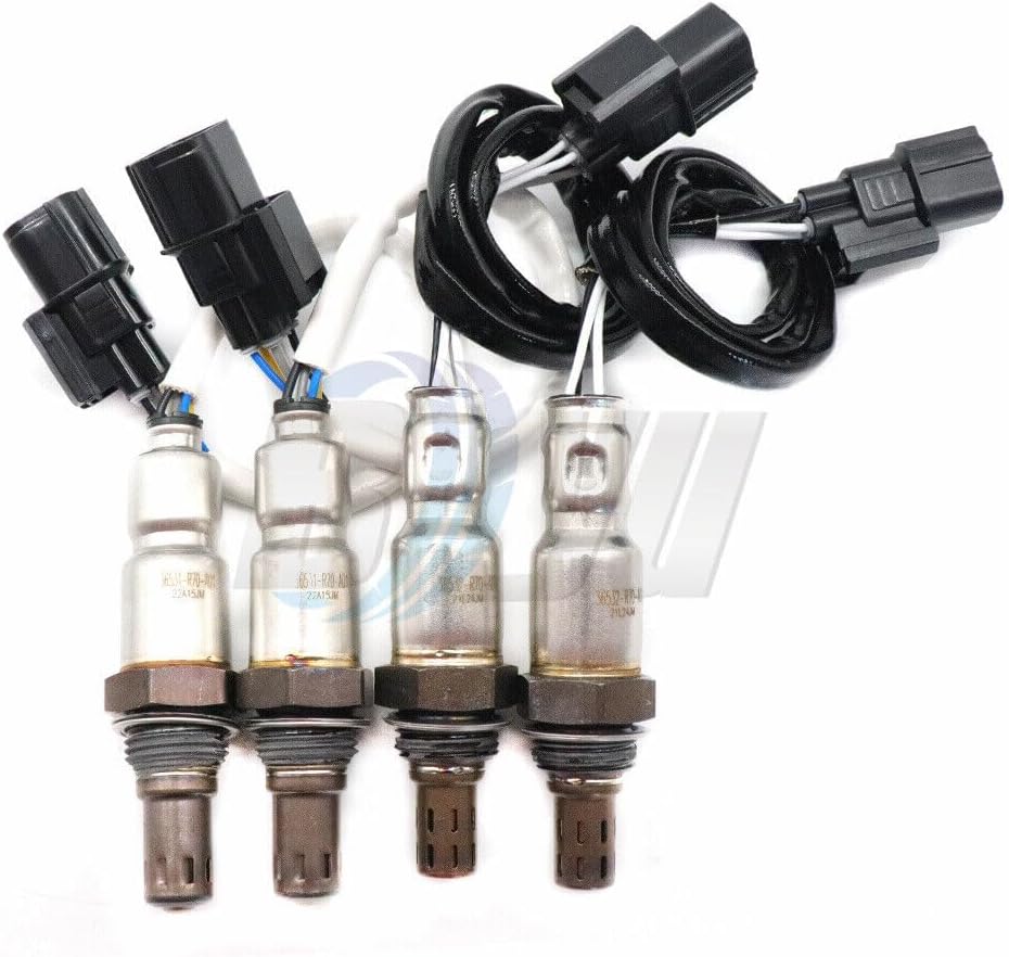 ya 15 10.19 zhengce O2 Oxygen Sensor 4 pcs Upstream + Downstream for 2011-2013 for Honda Odyss