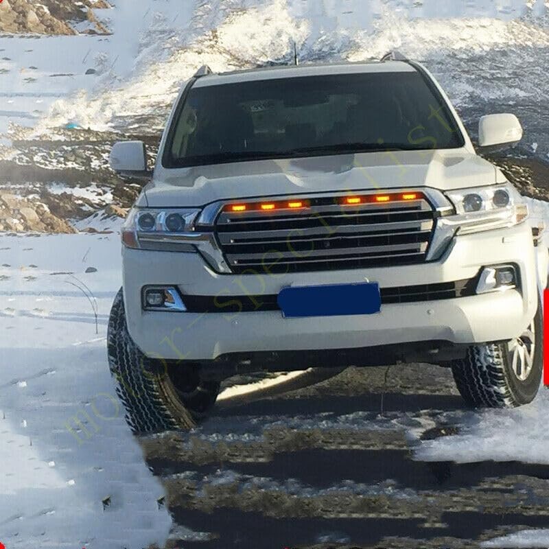 ya 14 9.20 zhengce 6X for Toyota Land Cruiser 16-20 Front Grille LED Light Raptor Style Grill-1