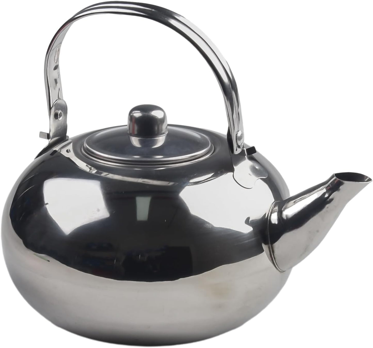ya 14 9.20 baidi Stainless Steel Kettle Heat Resistant Handle Stovetop Camping Coffee Pot New-1