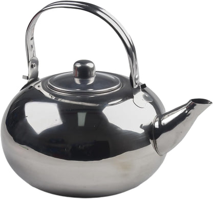 ya 14 9.20 baidi Stainless Steel Kettle Heat Resistant Handle Stovetop Camping Coffee Pot New-1