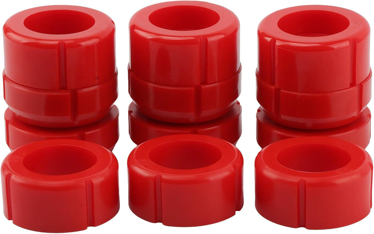 ya 10 9.16 baidi 7-108 For 1981-87 for Chevy C/K 10-30 2/4WD Body Mount - Red Prothane