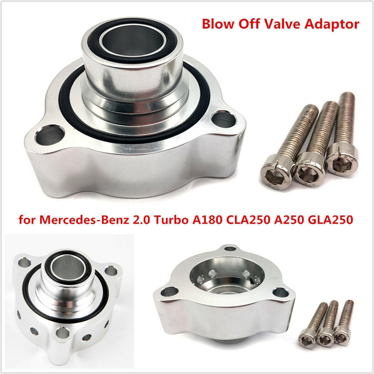 ya 4 8.14 Blow Off Valve BOV Adaptor for Mercedes-Benz 2.0 Turbo A180 CLA250 A250 GLA250