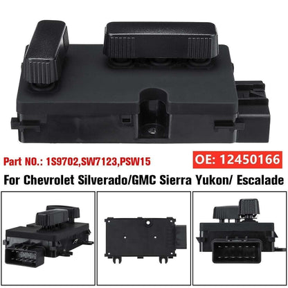 ya 5 8.10 Driver Side Power for SEAT Switch 12450166 for Chevrolet Tahoe Suburban for Silverado M01
