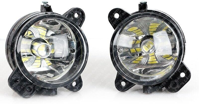 ya 7 8.24 baidi Set front halogen+LED fog lights for VW Polo GTI 9N3 MK4 2005-2010