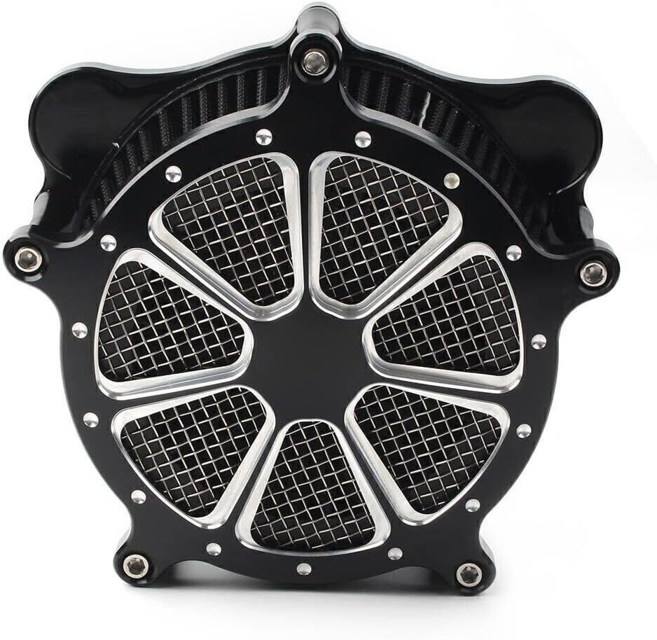 ya 5 8.10 Air Cleaner Filter w/Accessory for Harley FLSTSE 2011 2012 & Softail 2016 2017