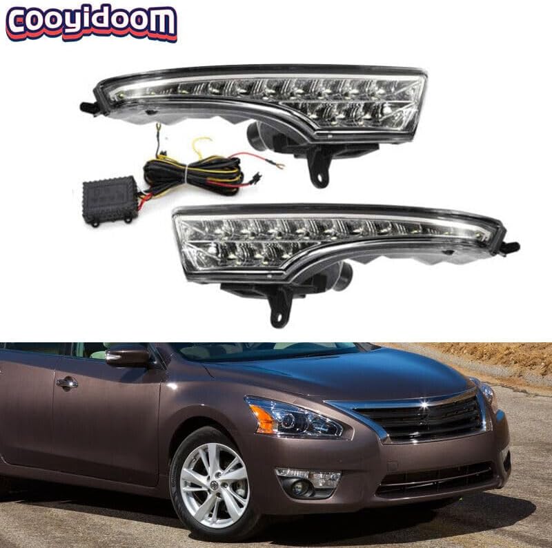 ya 4 8.10 Package fog light LED DRL daytime running light suitable for 2013-2015 for Nissan Teana Altima