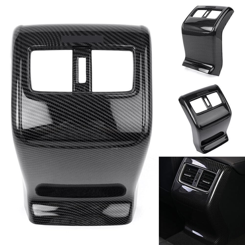 ya 6 8.14 ABS Plastic Rear Armrest Box Air Vent Outlet Cover Trim Fit 2018 for Honda for Accord