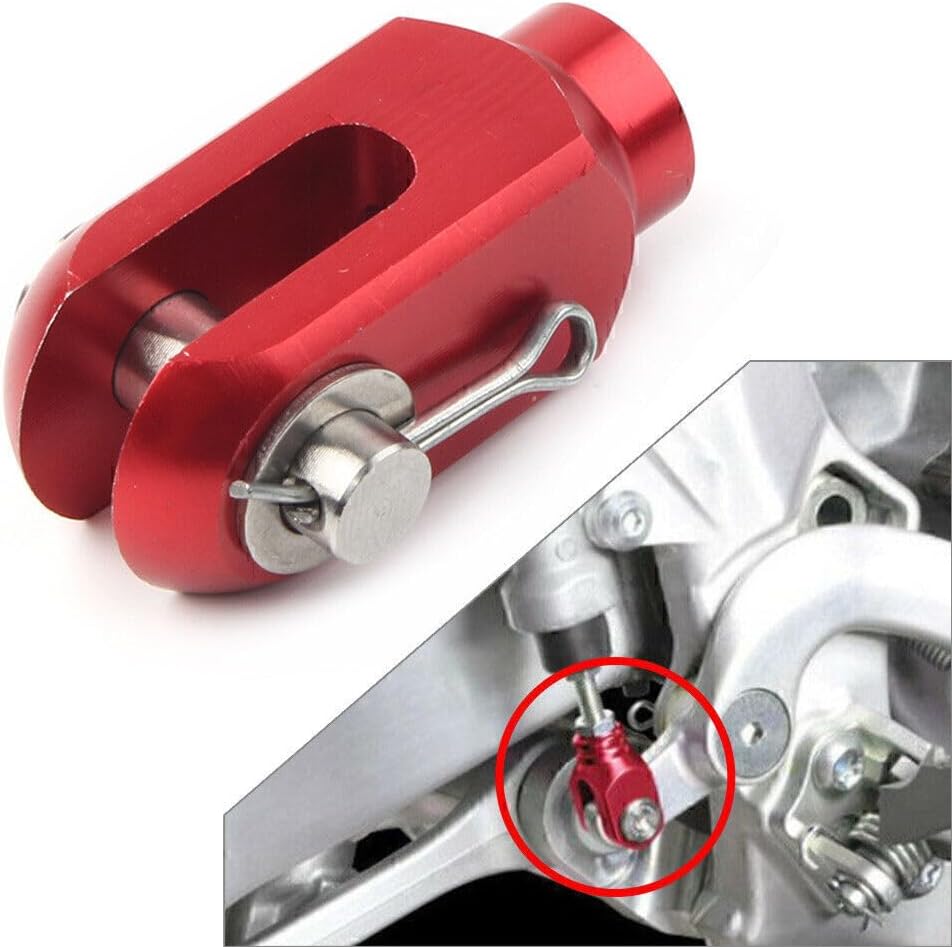 ya 10 9.16 zhengce For CRF150R CR125 CRF250R CRF250X CRF450R CRF450L Red Rear Brake Clevis