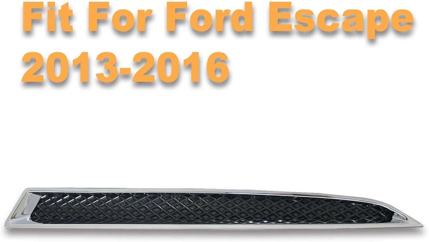 ya 6 8.24 baidi Left Headlight Lower Bracket Trim Moulding Chrome Fit for Ford Escape 2013-2016