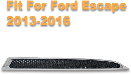 ya 6 8.24 baidi Left Headlight Lower Bracket Trim Moulding Chrome Fit for Ford Escape 2013-2016