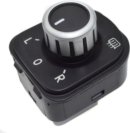 ya 14 9.20 zhengce Chrome Side Mirror Adjustment Switch Knob Suitable for VW for Golf for Jet-1
