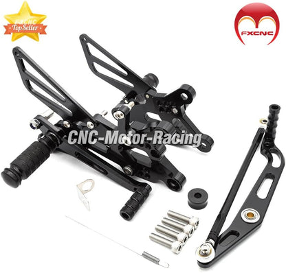 ya 5 8.10 Suitable for YZF R6 R6S 2006-2018 2019 2020 CNC Gear footrest Foot Pedal Shifter