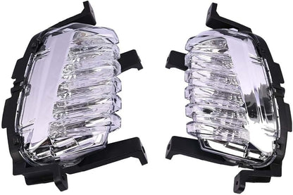 ya 9 10.24 Driver +Passenger Side LED Driving Light For 2018-2019 for Hyundai Sonata 2.0T ONLY