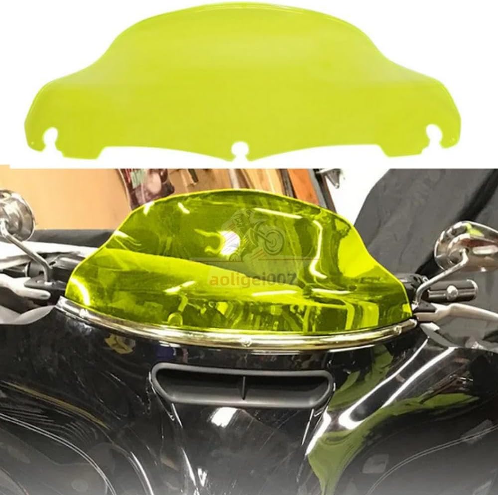 ya 23 10.7 baidi 9-inch windshield, green windshield for Harley Touring Electra Glide FLHT 14-24-