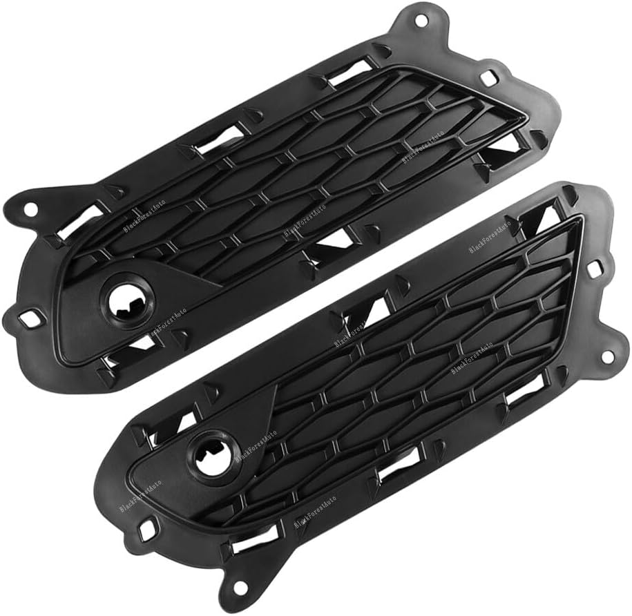 ya 27 10.13 baidi 2x for Land Rover for Range Rover Evoque 16-19 LH+RH Front Lower Grille Cover Bezel